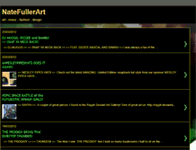 Tablet Screenshot of natefullerart.blogspot.com