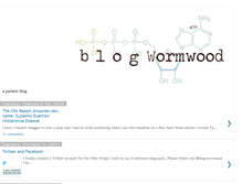 Tablet Screenshot of blogwormwood.blogspot.com