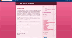 Desktop Screenshot of anindiansummer.blogspot.com