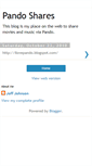 Mobile Screenshot of pandoshares.blogspot.com