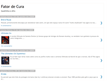 Tablet Screenshot of fatordecura.blogspot.com