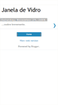Mobile Screenshot of a-janela-de-vidro.blogspot.com