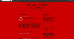 Desktop Screenshot of byaugustobarros.blogspot.com
