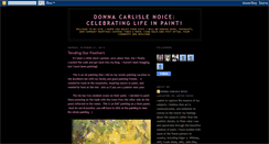 Desktop Screenshot of donnanoice.blogspot.com