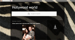 Desktop Screenshot of hollywoodworldupdate.blogspot.com