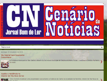 Tablet Screenshot of cenariodenoticias.blogspot.com