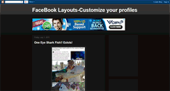 Desktop Screenshot of facebooklayouts-customizeyourprofiles.blogspot.com