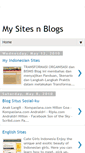 Mobile Screenshot of mysitenblog.blogspot.com