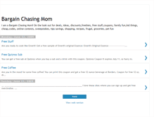 Tablet Screenshot of bargainchasingmom.blogspot.com