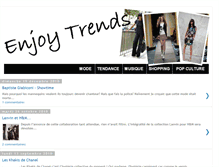 Tablet Screenshot of enjoytrends.blogspot.com
