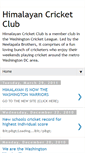Mobile Screenshot of himalayancricketclub.blogspot.com