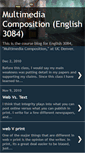 Mobile Screenshot of multimedia-composition.blogspot.com