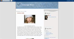 Desktop Screenshot of entourageworld.blogspot.com