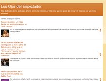 Tablet Screenshot of losojosdelespectador.blogspot.com