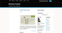 Desktop Screenshot of benfanyprojects.blogspot.com