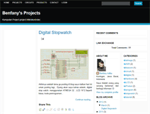 Tablet Screenshot of benfanyprojects.blogspot.com