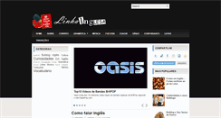 Desktop Screenshot of linhainglesa.blogspot.com