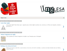 Tablet Screenshot of linhainglesa.blogspot.com