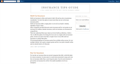 Desktop Screenshot of insurancetipsguide.blogspot.com