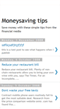 Mobile Screenshot of cashsavetips.blogspot.com