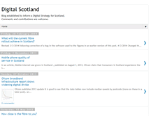 Tablet Screenshot of digital-scotland.blogspot.com