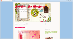 Desktop Screenshot of jardimdaalegria.blogspot.com