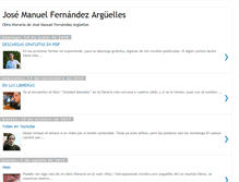 Tablet Screenshot of fernandezarguelles.blogspot.com