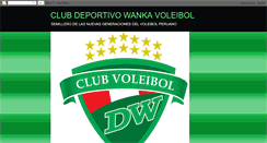 Desktop Screenshot of clubdeportivowanka.blogspot.com