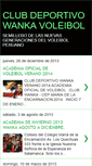 Mobile Screenshot of clubdeportivowanka.blogspot.com