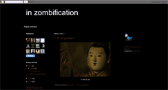 Desktop Screenshot of inzombification.blogspot.com