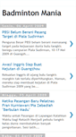 Mobile Screenshot of bulutangkis-indonesia.blogspot.com