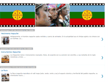 Tablet Screenshot of los-mapuches08.blogspot.com