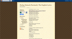 Desktop Screenshot of hadagnahash.blogspot.com