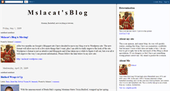 Desktop Screenshot of mslacat.blogspot.com