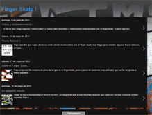 Tablet Screenshot of finger-board-blog.blogspot.com