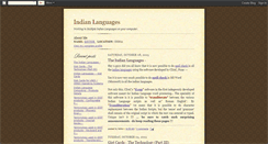 Desktop Screenshot of languagesindiablog.blogspot.com