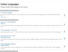 Tablet Screenshot of languagesindiablog.blogspot.com