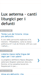Mobile Screenshot of liturgiadefunti.blogspot.com