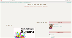 Desktop Screenshot of curlytopchronicles.blogspot.com