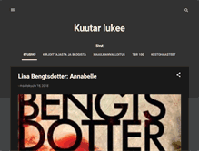 Tablet Screenshot of kuutarlukee.blogspot.com