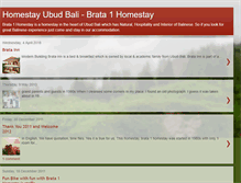 Tablet Screenshot of brata1homestay.blogspot.com