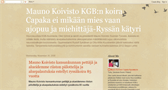 Desktop Screenshot of mauno-koivisto.blogspot.com