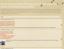 Tablet Screenshot of mauno-koivisto.blogspot.com