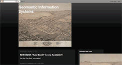 Desktop Screenshot of geomanticinformationsystems.blogspot.com