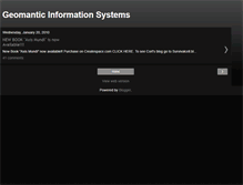 Tablet Screenshot of geomanticinformationsystems.blogspot.com