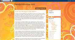 Desktop Screenshot of handprint-linenstore.blogspot.com
