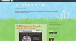 Desktop Screenshot of contigocuento.blogspot.com