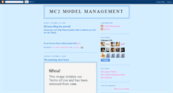 Desktop Screenshot of mc2modelmanagementnyc.blogspot.com