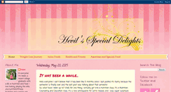 Desktop Screenshot of helenssugarsweetrecipes.blogspot.com