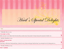 Tablet Screenshot of helenssugarsweetrecipes.blogspot.com